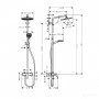 Душевая система Hansgrohe Crometta 27284000 E 240 1jet Showerpipe хром
