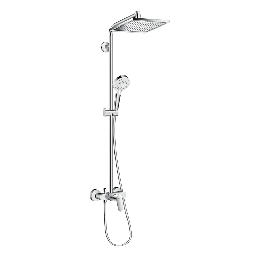 Душевая система Hansgrohe Crometta 27284000 E 240 1jet Showerpipe хром
