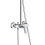 Душевая система Hansgrohe Crometta 27284000 E 240 1jet Showerpipe хром