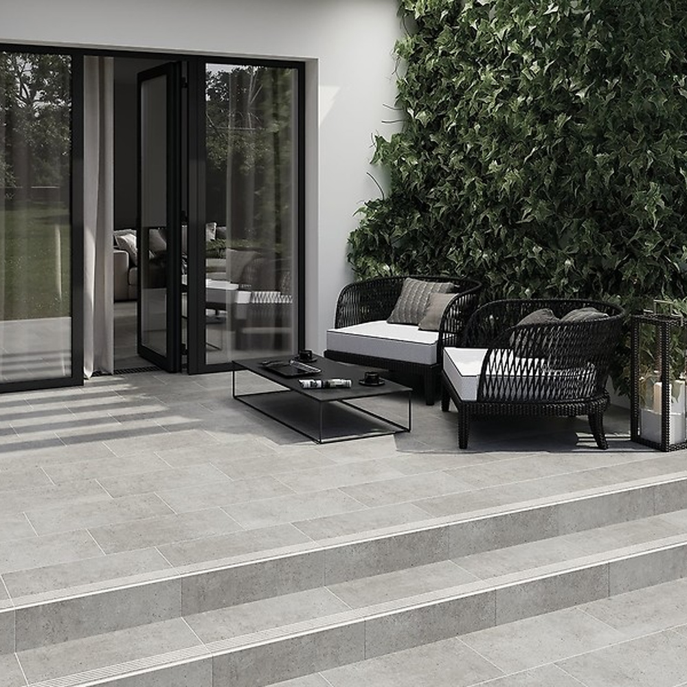 Ступень Cersanit Highbrook Grey Steptread 29,8x59,8 см