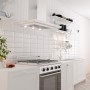 Плитка Golden Tile Metrotiles Белый 460S51 10x20 см