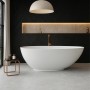 Ванна из искусственного камня Vayer Lacerta 168х86,5 см белый