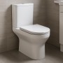 Унитаз-компакт Devit Life5810020 с крышкой soft-close безободковый, белый