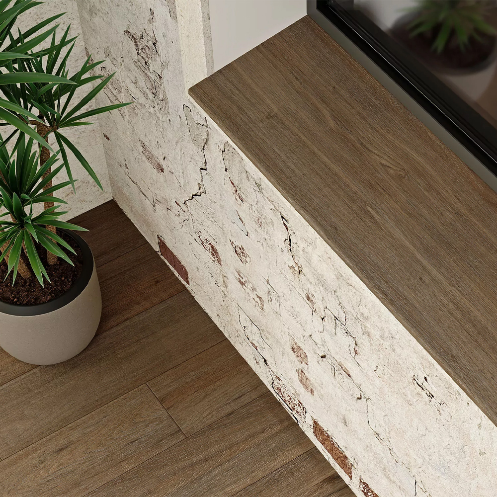 Ступень New Tiles Multistep Islandia Nuez 33x120 см