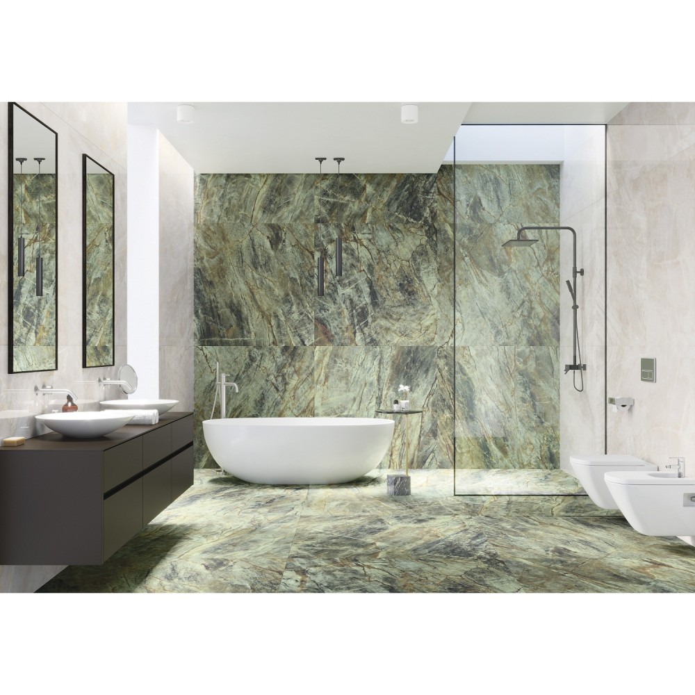 Керамогранит Cerrad Gres Brazilian Quartzite Green Rect 59,7х119,7 см