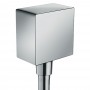 Шланговое подключение Hansgrohe Fixfit 26455000 с клапаном обратного потока