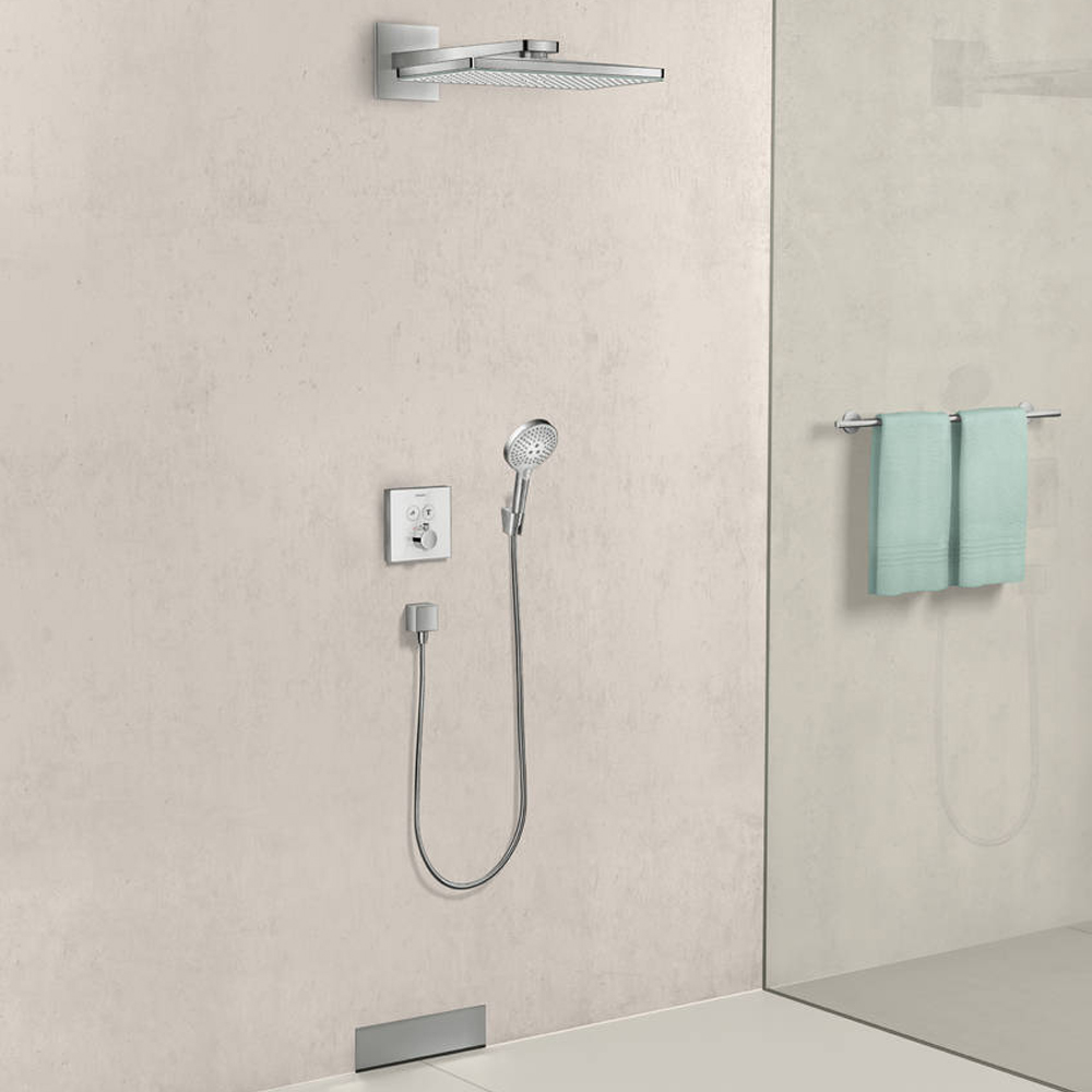 Шланговое подключение Hansgrohe Fixfit 26455000 с клапаном обратного потока