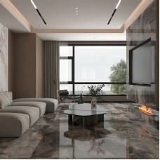 Керамогранит Almera Ceramica-2 MS715L56 Brown Onyx 75х150 см