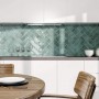 Плитка Golden Tile Como Зеленый на БЕЛ.Рельеф CO4S51 10х30 см
