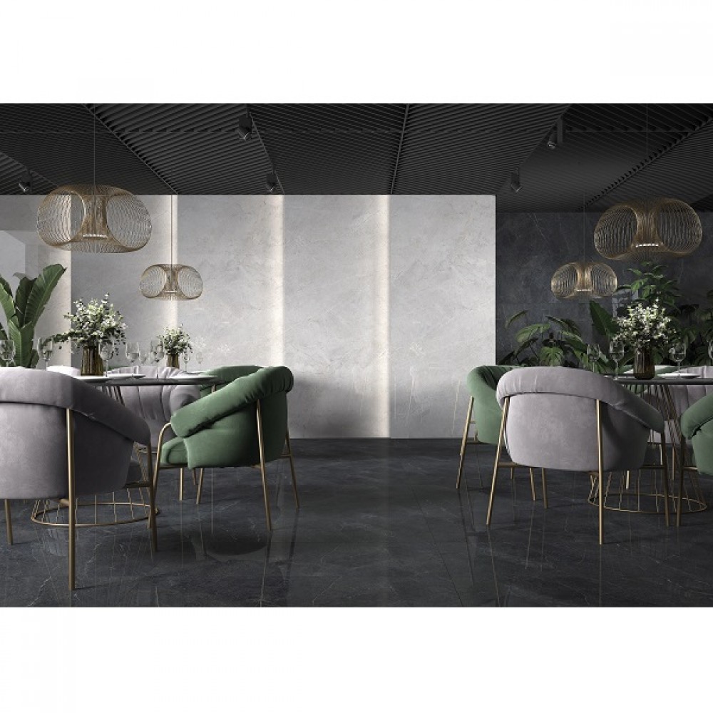 Керамогранит Cerrad Gres Distinct Graphite Silky Cristal 119,7x119,7 см