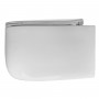 Унитаз подвесной Kerasan Nolita 5315 01 с крышкой S\C 5391 01 безободковый с турбоcмывом noise clean, белый