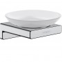 Мыльница Hansgrohe AddStoris 41746000 с держателем, хром
