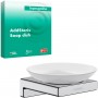 Мыльница Hansgrohe AddStoris 41746000 с держателем, хром