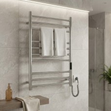 Рушникосушарка електрична Devit Primo DPR077053000C 770х530мм, з комплектом прихованого підключення, колір полірована сталь