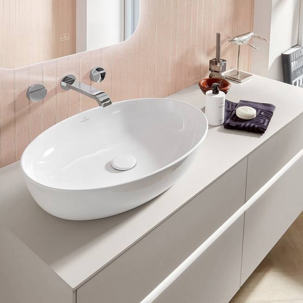 Раковина Villeroy&Boch Artis 41986101 61 см без перелива и отверстия под смеситель