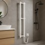 Полотенцесушитель электрический Hygge Family Slim 3.164.045797.WM 1170х140 мм в комплекте со скрытым подключением, белый матовый