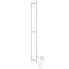 Рушникосушарка електрична Hygge Family Slim 3.164.045797.WM 1170х140 мм в комплекті з прихованим підключенням, білий матовий