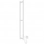 Полотенцесушитель электрический Hygge Family Slim 3.164.045797.WM 1170х140 мм в комплекте со скрытым подключением, белый матовый