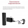 Полотенцесушитель электрический Hygge Family Slim 3.164.045797.WM 1170х140 мм в комплекте со скрытым подключением, белый матовый