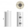 Раковина Devit Style 1408640 40х40 см отдельностоящая, белая