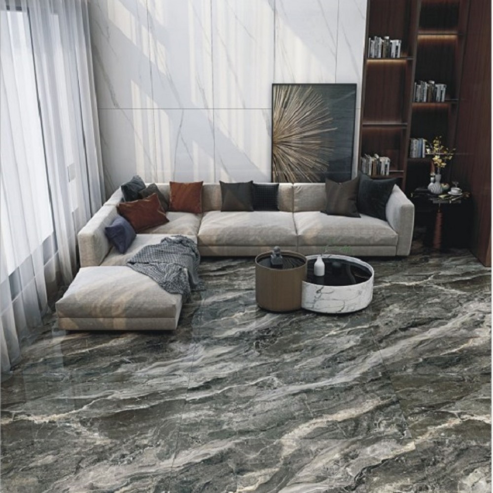 Керамогранит Almera Ceramica-2 GYT752011F Monica Dark 75x150 см