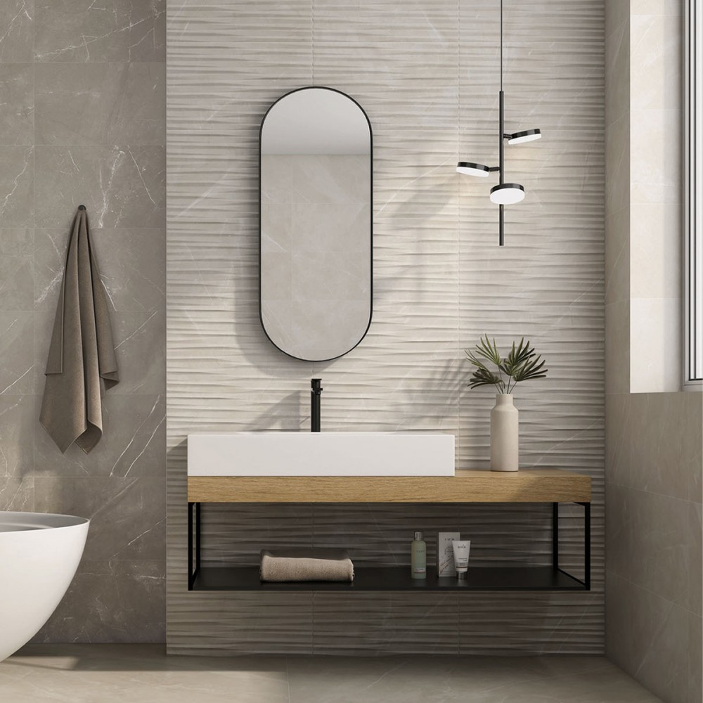 Плитка Geotiles RLV Elbert Marfil 33x55 см декор