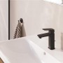 Смеситель для раковины Grohe Cubeo 1017572430 M-размер, черный матовый