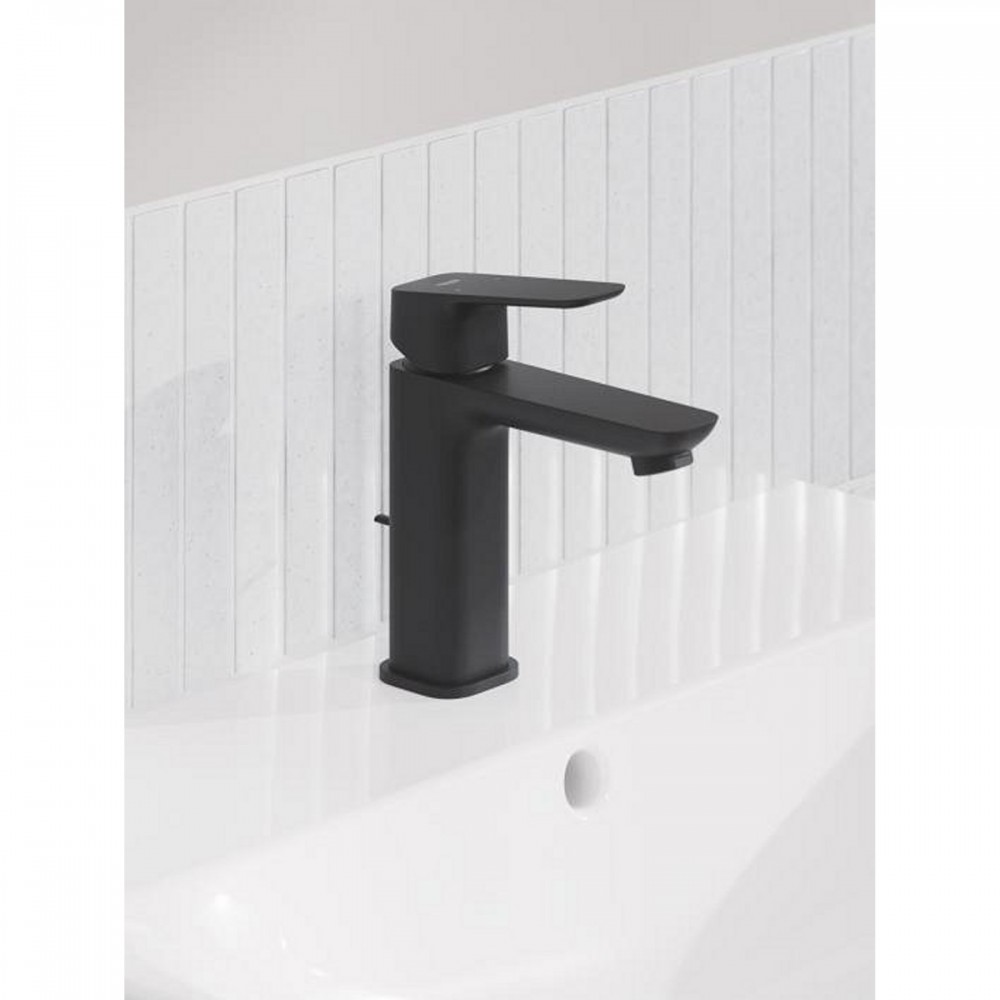 Смеситель для раковины Grohe Cubeo 1017572430 M-размер, черный матовый