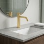 Смеситель для раковины Devit Flow 550534BG brushed gold