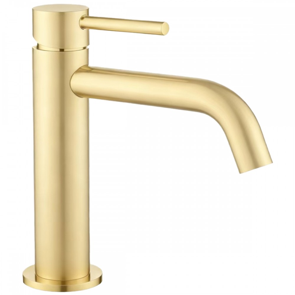 Смеситель для раковины Devit Flow 550534BG brushed gold