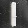 Радиатор электрический Deweit Whole Wall 2.0, с держателем для полотенец и халатов, Led-подсветка, цвет белый мат