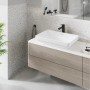 Смеситель для раковины Grohe Cubeo 1017292430 XL-размер, черный матовый