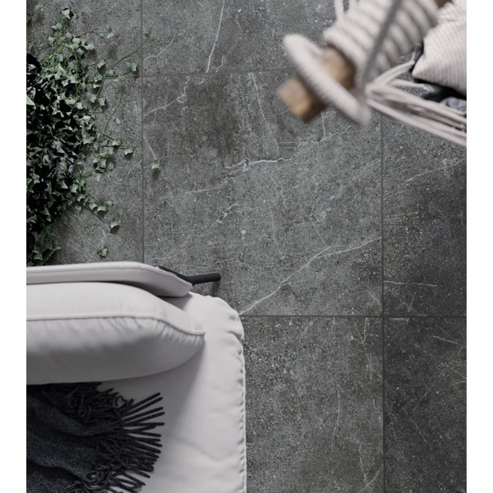 Керамогранит Ceramika Gres Gres Viper Graphite Rect 59,7х119,7 см
