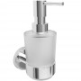 Дозатор для жидкого мыла Devit Flow DFL21010801C с держателем, цвет — хром