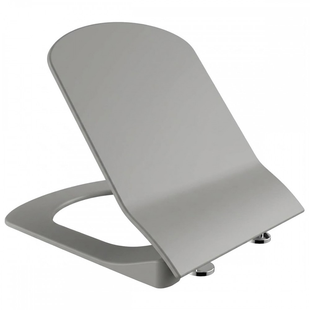Крышка с сиденьем для унитаза Creavit Elegant KC1103.01.1800E Soft Close, Cool Grey (серый)