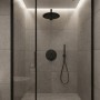 Душевая система скрытого монтажа Paffoni Light KITLIG015NO черный матовый