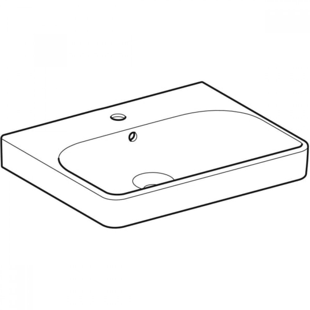Раковина Geberit Smyle Square 500.229.01.1 60 см
