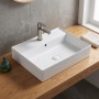 Раковина Olympia Drop DRP4360VT101 60 см белый глянец