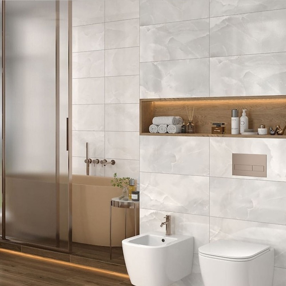 Плитка Opoczno Amanda Grey Glossy 29,7x60 см
