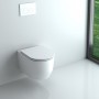 Унитаз подвесной Devit Art 3.0 3030140W безободковый с крышкой soft-close, Vortex Flush, белый матовый