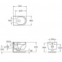 Унитаз подвесной Devit Art 3.0 3030140W безободковый с крышкой soft-close, Vortex Flush, белый матовый