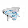 Унитаз подвесной Devit Art 3.0 3030140W безободковый с крышкой soft-close, Vortex Flush, белый матовый