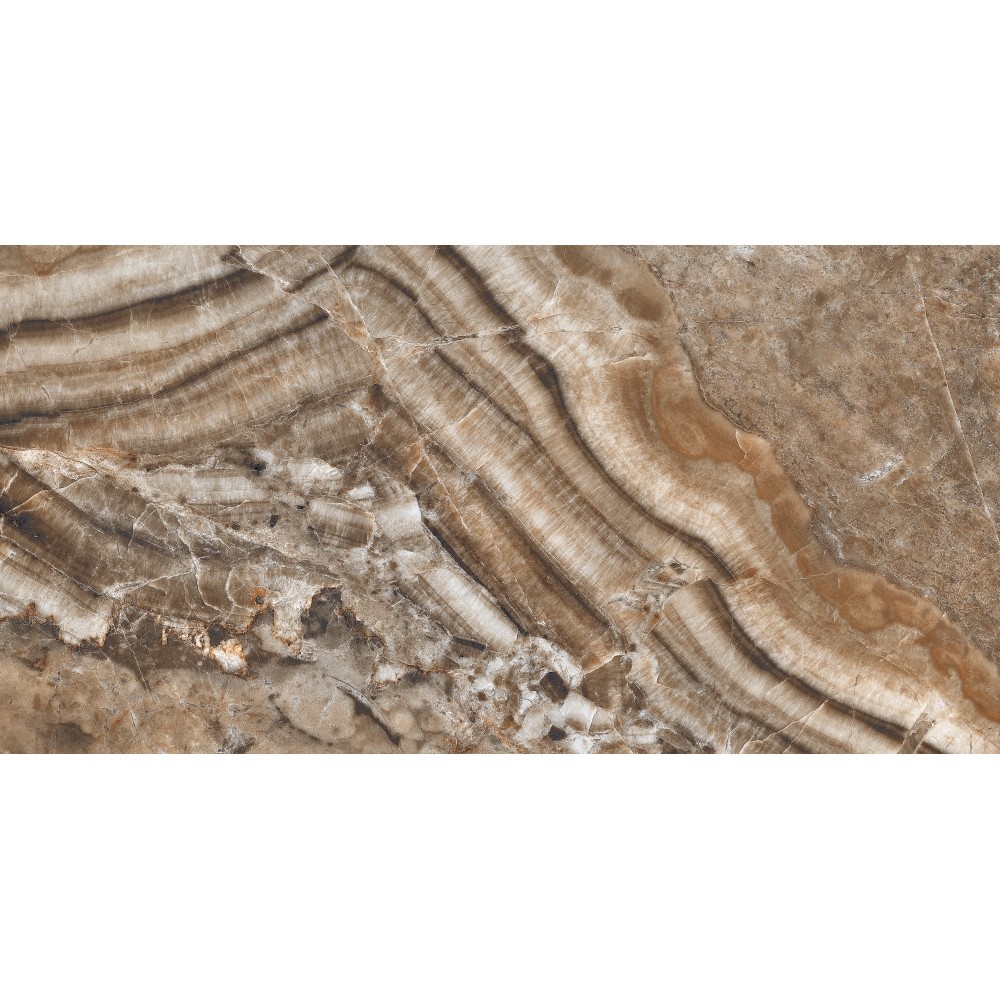 Керамогранит Megagres QORTECIA BROWN HG POL 60х120 см