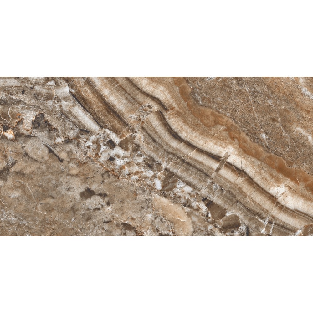 Керамогранит Megagres QORTECIA BROWN HG POL 60х120 см