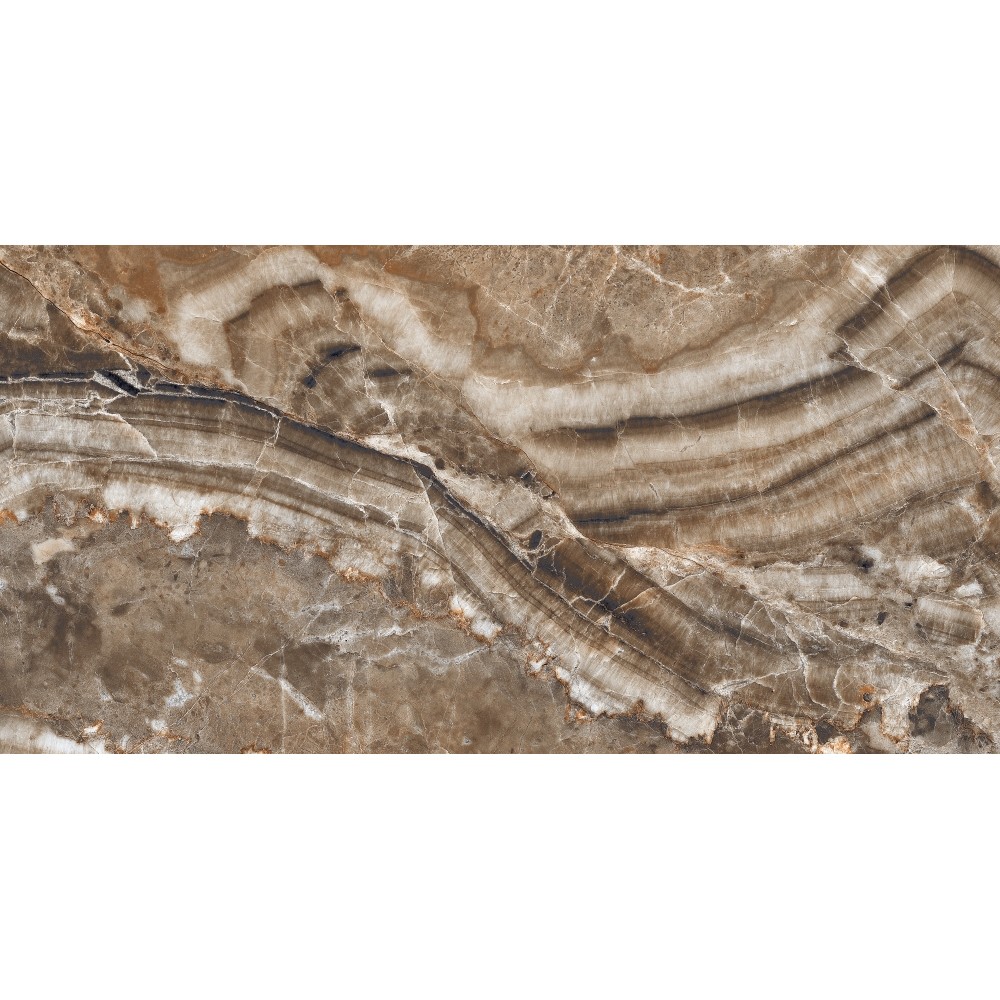 Керамогранит Megagres QORTECIA BROWN HG POL 60х120 см