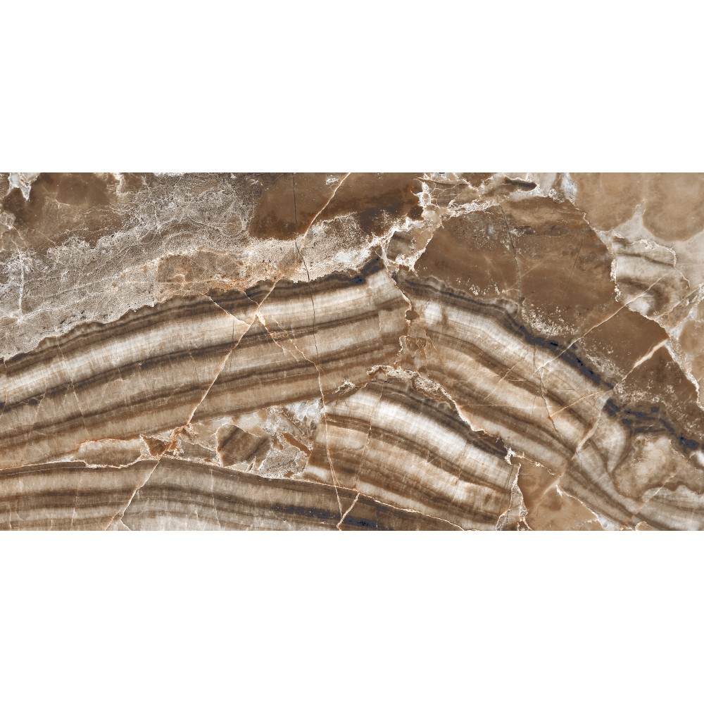 Керамогранит Megagres QORTECIA BROWN HG POL 60х120 см
