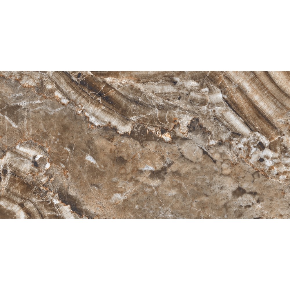 Керамогранит Megagres QORTECIA BROWN HG POL 60х120 см