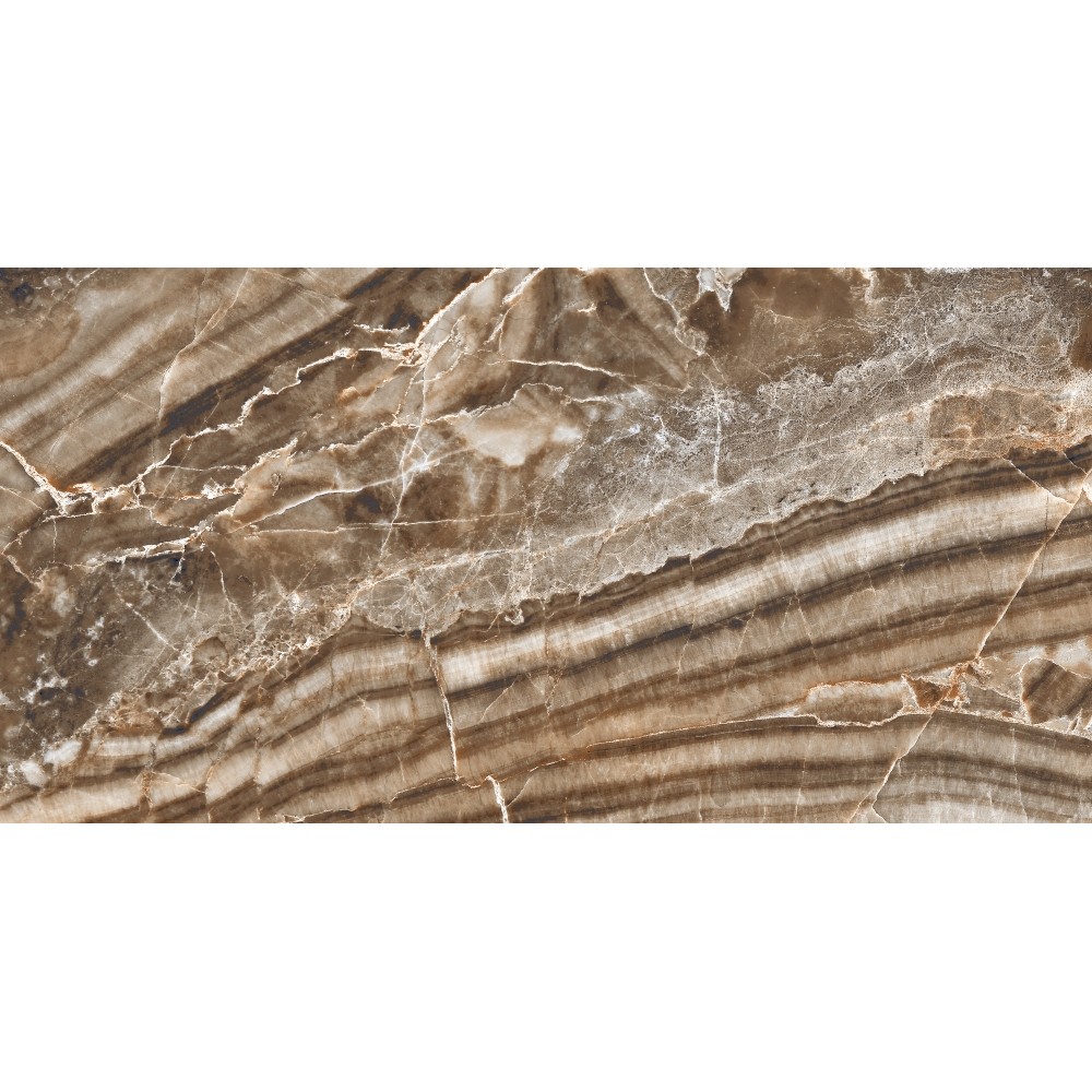 Керамогранит Megagres QORTECIA BROWN HG POL 60х120 см