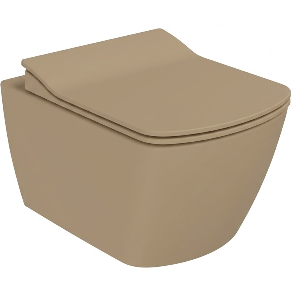 Крышка с сиденьем для унитаза Creavit Elegant KC1103.01.0800E Soft Close, Cappucino Matt
