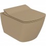 Крышка с сиденьем для унитаза Creavit Elegant KC1103.01.0800E Soft Close, Cappucino Matt